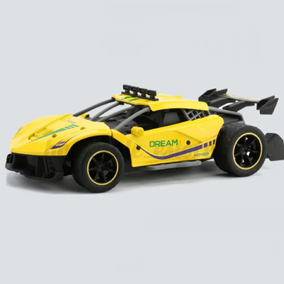 ماشین کنترلی زرد MODEL CAR مقیاس 1:12 -اسباب بازی